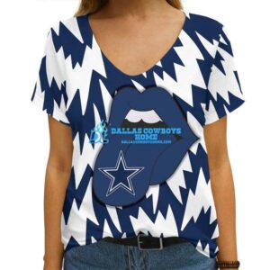 Dallas Cowboys round neck T-shirt custom 3d DCH006