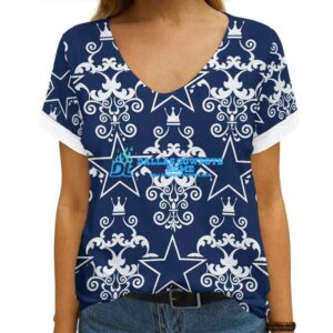 Dallas Cowboys round neck T-shirt custom 3d DCH016