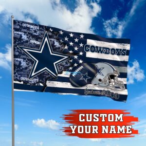 Dallas Cowboys American Flag Wallpaper