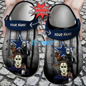 Dallas Cowboys Crocs custom Halloween 2022