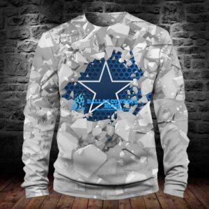 Dallas Cowboys White Sweatshirt
