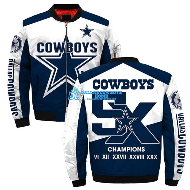 Cowboys Bomber Jacket - Dallas Cowboys Home