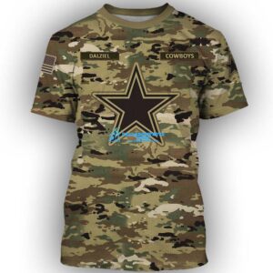 Dallas Cowboys Camo T Shirts