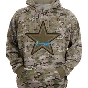 Dallas Cowboys Camouflage Hoodie