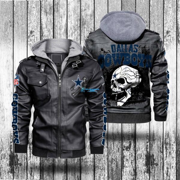 Used Dallas Cowboys Leather Jacket