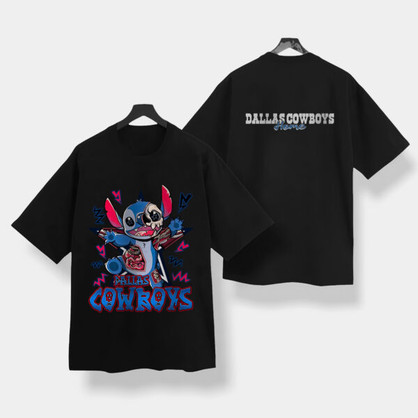 Custom Stitch Dallas Cowboys Home Shirt
