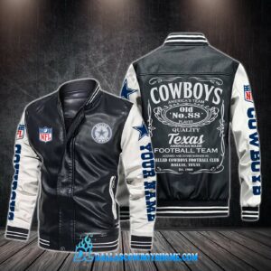 Men's Dallas Cowboys Vintage Leather Jacket Limited Edition