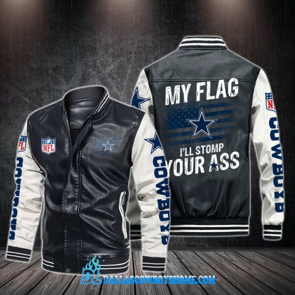 My Flag Custom Dallas Cowboys Leather Jacket