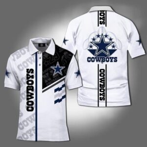 Dallas Cowboys Shirts For Sport, Custom Dallas Cowboys Polo Shirts, NFL Dallas Cowboys Sleeve Polo