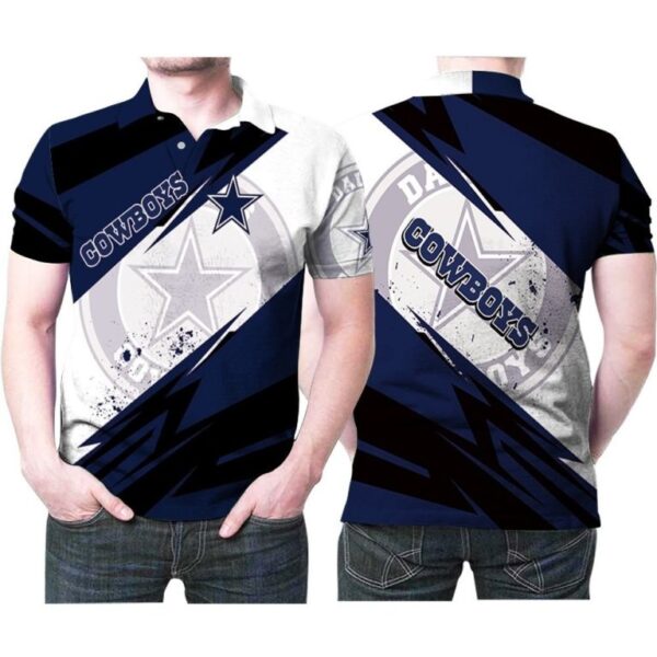 Look Cool On Game Day With Dallas Cowboys Shirts, Custom Dallas Cowboys Polo Shirts, NFL Dallas Cowboys Sleeve Polo