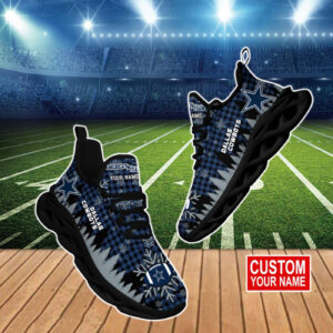 Personalized Dallas Cowboys Shoes Print Full, Custom Dallas Cowboys Max Soul Shoes, NFL Dallas Cowboys Chunky Sneakers
