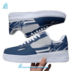 Transformed Dallas Cowboys Shoes, Custom Dallas Cowboys Air Force 1, NFL Dallas Cowboys For Men