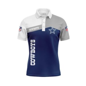 Women's Dallas Cowboys Shirts, Custom Dallas Cowboys Polo Shirts, NFL Dallas Cowboys Sleeve Polo For Fan