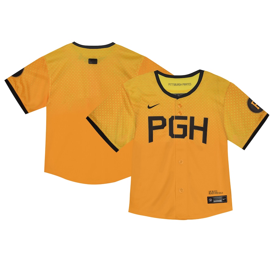 Pittsburgh Pirates Nike Infant City Connect Limited Jersey Yellow