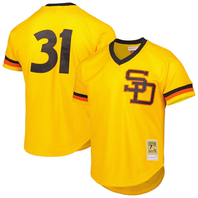 Dave Winfield San Diego Padres Mitchell & Ness Cooperstown Collection ...