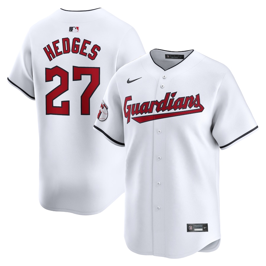 Austin Hedges Cleveland Guardians Nike Home Limited Player Jersey