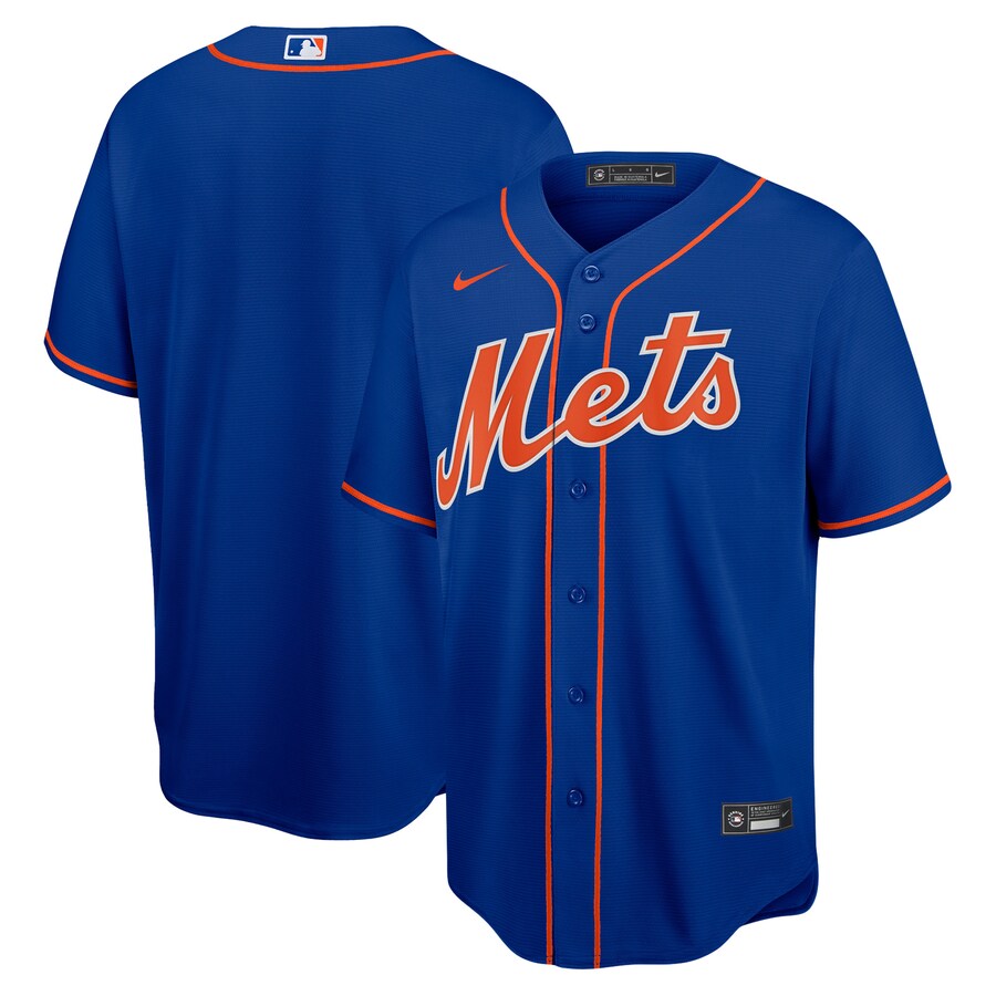 New York Mets Nike Big & Tall Alternate Replica Team Jersey - Royal ...