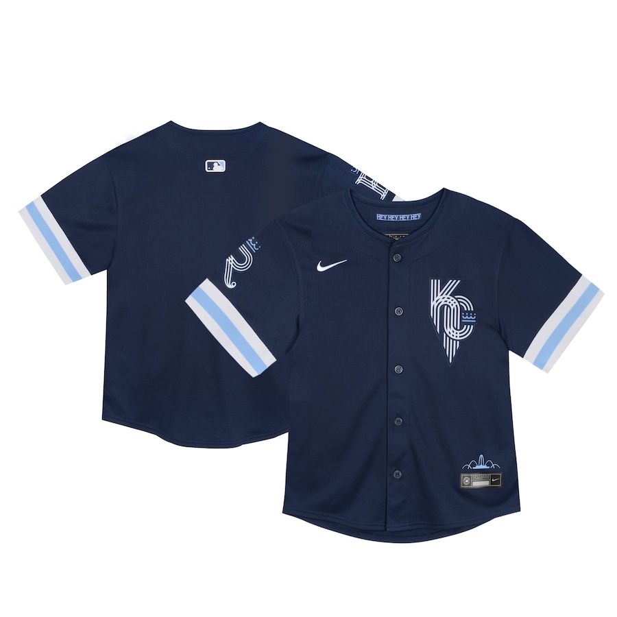 Kansas City Royals Nike Toddler City Connect Limited Jersey Navy