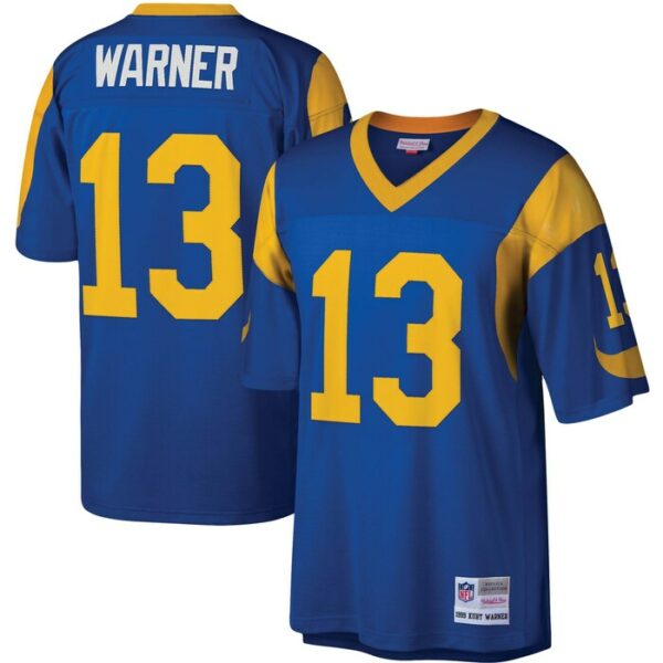 Kurt Warner Los Angeles Rams Mitchell & Ness Legacy Replica Jersey - Royal