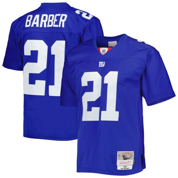 Tiki Barber New York Giants Mitchell & Ness Legacy Replica Jersey - Royal