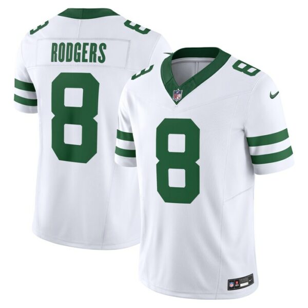 Aaron Rodgers New York Jets Nike Vapor F.U.S.E. Limited Jersey  - Legacy White