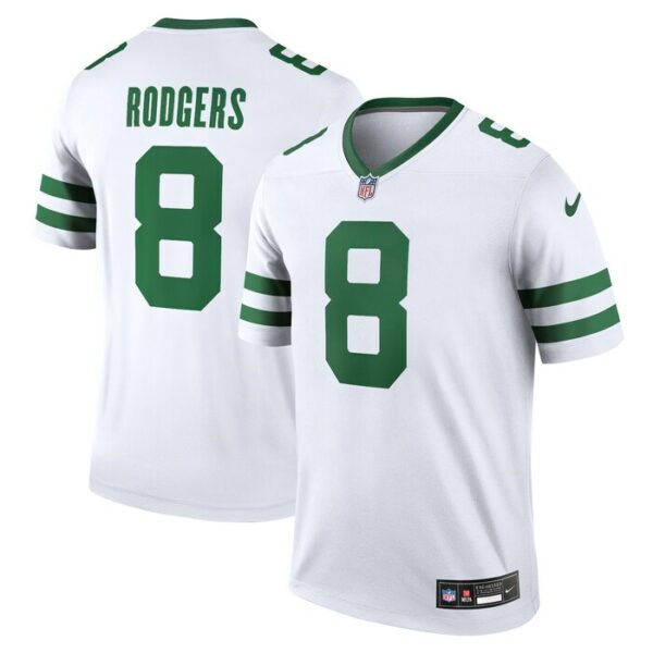 Aaron Rodgers New York Jets Nike Men's Legend Player Jersey - Legacy White