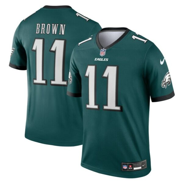 A.J. Brown Philadelphia Eagles Nike Legend Jersey - Midnight Green