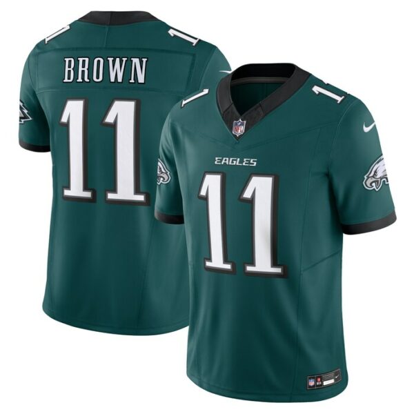 A.J. Brown Philadelphia Eagles Nike Vapor F.U.S.E. Limited Jersey - Midnight Green