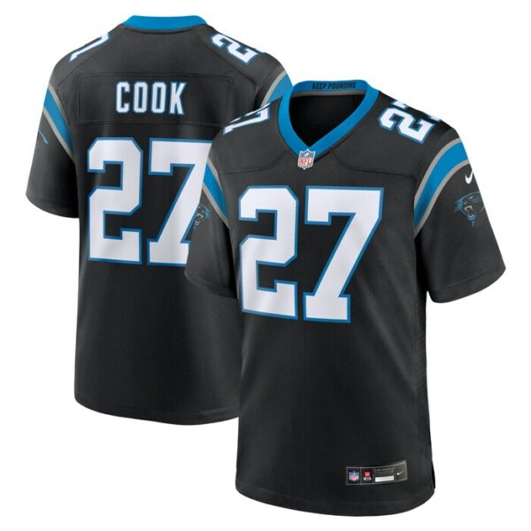 Alex Cook Carolina Panthers Nike  Game Jersey -  Black