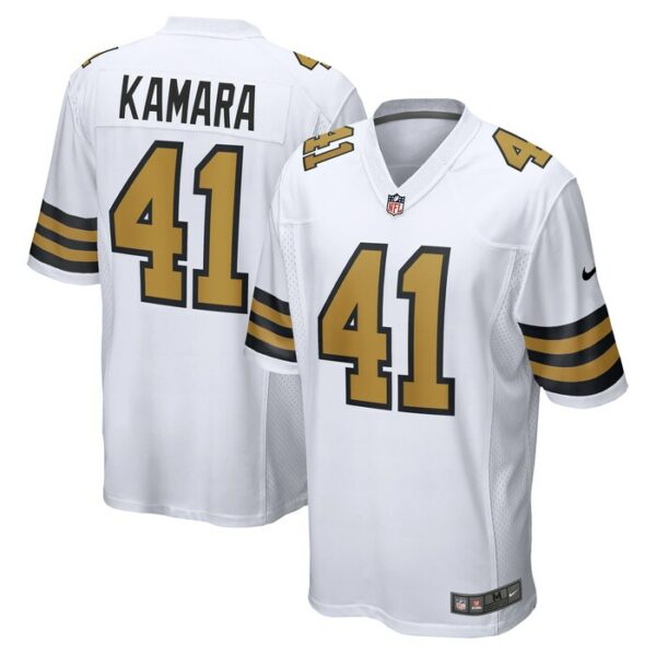 Alvin Kamara New Orleans Saints Nike Alternate Game Jersey -  White