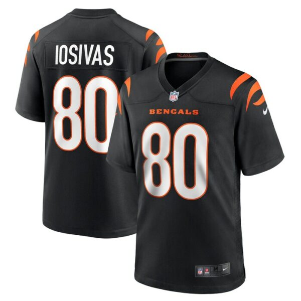 Andrei Iosivas Cincinnati Bengals Nike Team Game Jersey -  Black