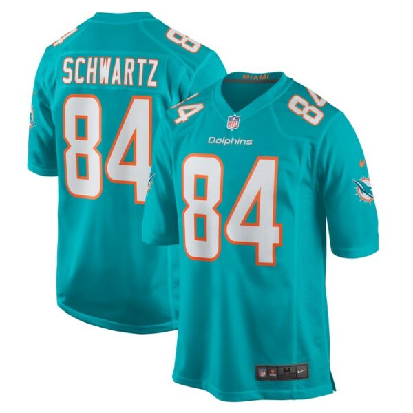 Anthony Schwartz Miami Dolphins Nike Team Game Jersey -  Aqua