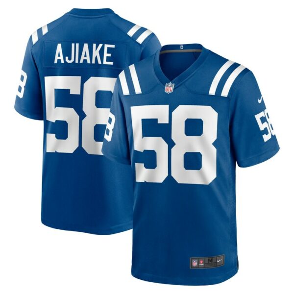 Austin Ajiake Indianapolis Colts Nike Game Jersey -  Royal