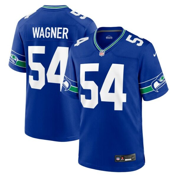 Bobby Wagner Seattle Seahawks Nike Throwback Player Game Jersey - Royal