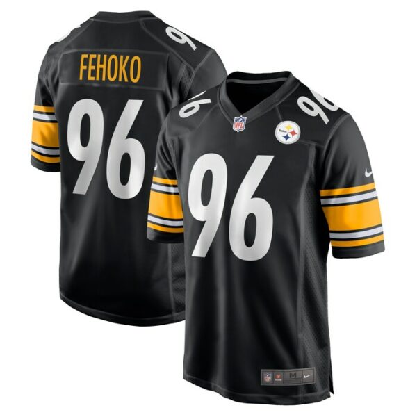 Breiden Fehoko Pittsburgh Steelers Nike  Game Jersey -  Black