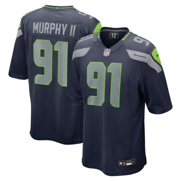 Byron Murphy II Seattle Seahawks Nike 2024 NFL Draft First Round Pick Player Game Jersey - College Navy