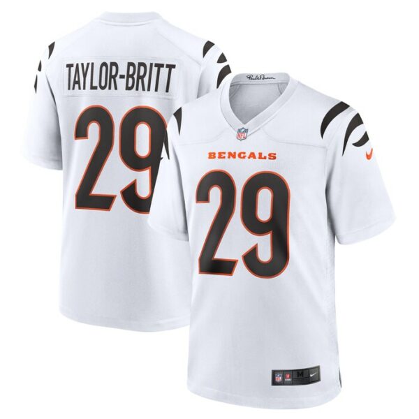 Cam Taylor-Britt Cincinnati Bengals Nike  Game Jersey -  White