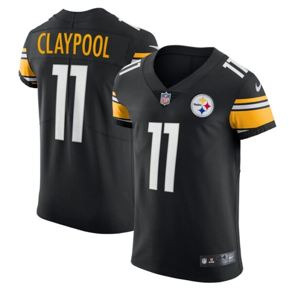 Chase Claypool Pittsburgh Steelers Nike Vapor Elite Player Jersey - Black