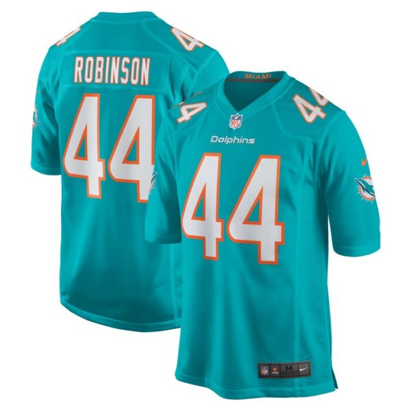 Chop Robinson Miami Dolphins Nike 2024 NFL Draft First Round Pick Player Game Jersey - Aqua