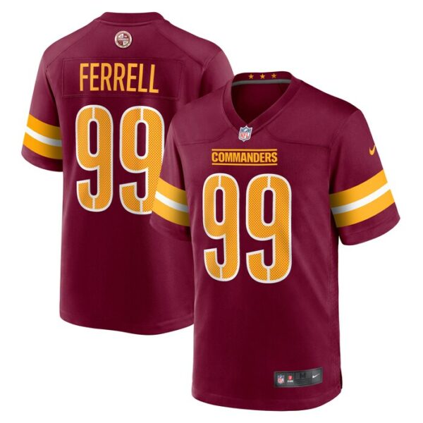 Clelin Ferrell Washington Commanders Nike Game Jersey -  Burgundy