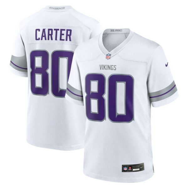 Cris Carter Minnesota Vikings Nike Alternate Retired Player Game Jersey - White