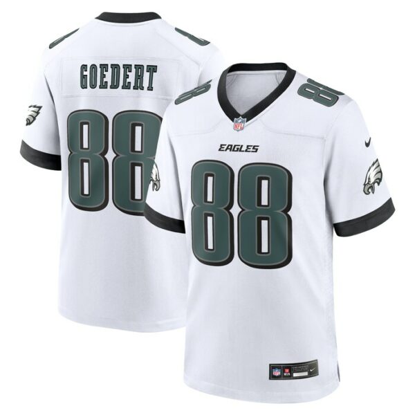 Dallas Goedert Philadelphia Eagles Nike White Game Jersey - White