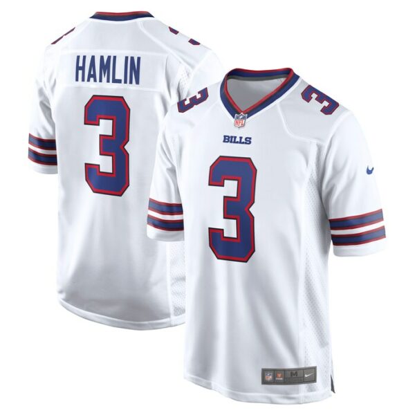 Damar Hamlin Buffalo Bills Nike  Game Jersey - White