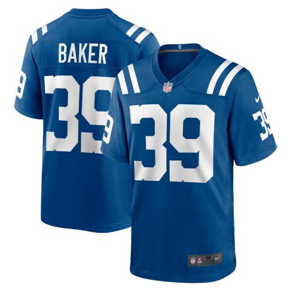 Darrell Baker Jr Indianapolis Colts Nike Team Game Jersey -  Royal