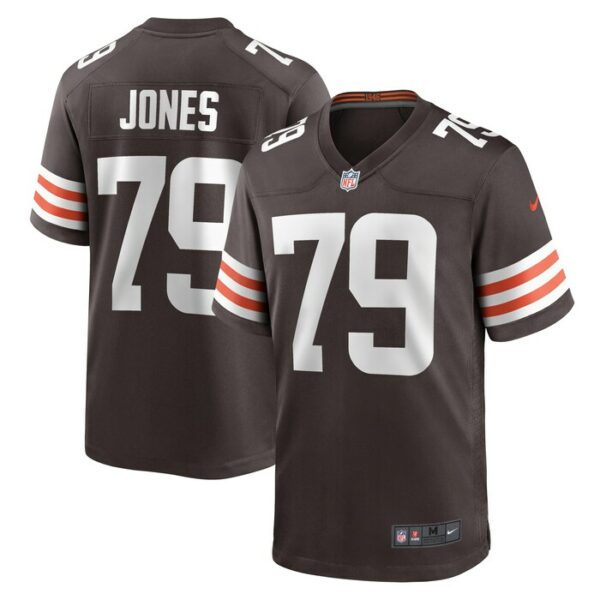 Dawand Jones Cleveland Browns Nike Team Game Jersey -  Brown