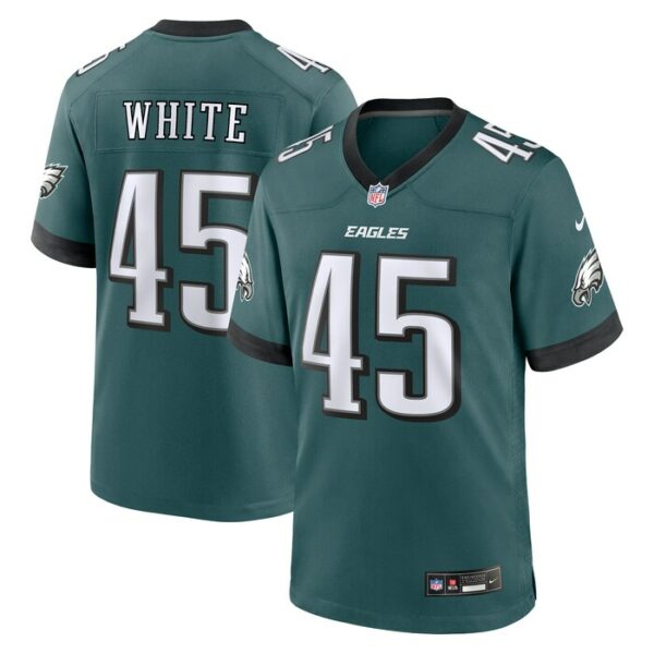 Devin White Philadelphia Eagles Nike  Game Jersey - Midnight Green