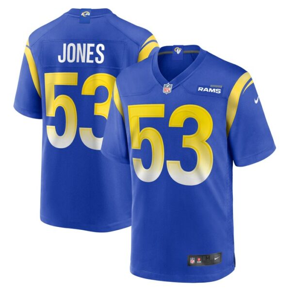 Ernest Jones Los Angeles Rams Nike Game Player Jersey - Royal