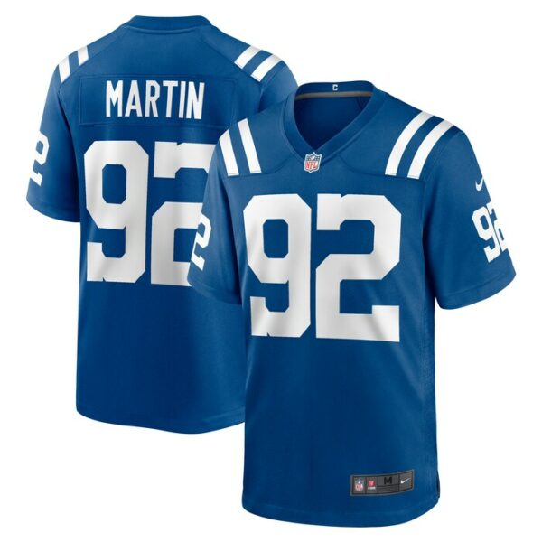 Jacob Martin Indianapolis Colts Nike Team Game Jersey -  Royal