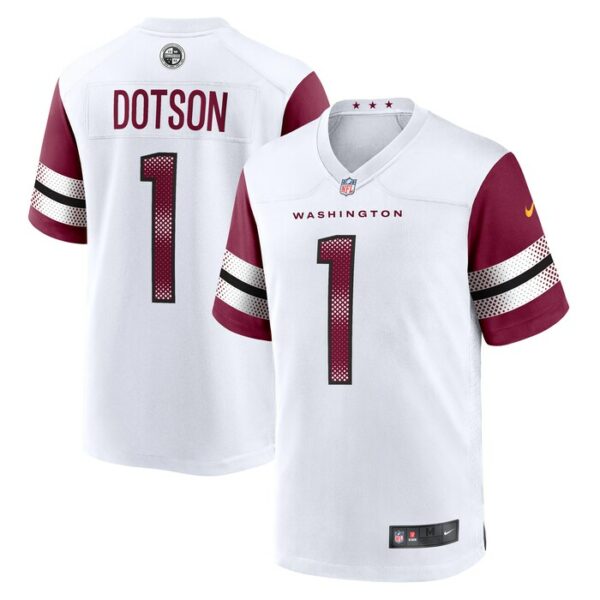 Jahan Dotson Washington Commanders Nike Game Player Jersey - White