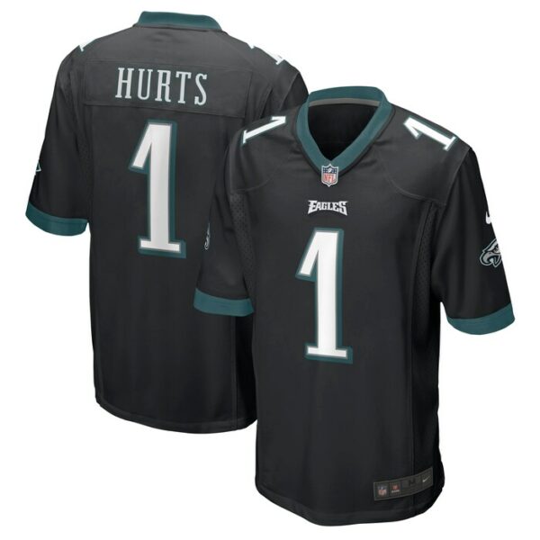 Jalen Hurts Philadelphia Eagles Nike Game Jersey - Black